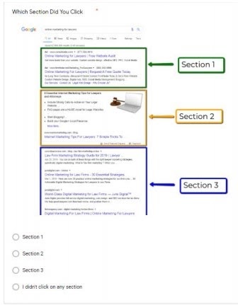 Featured snippets - sections