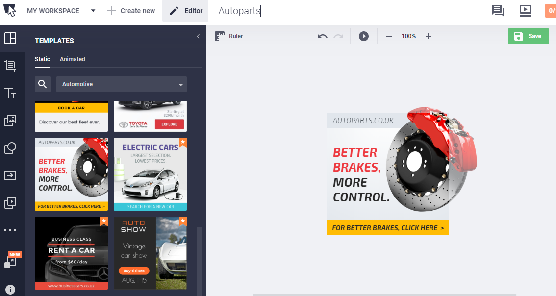 bannersnack tool to improve ppc ads