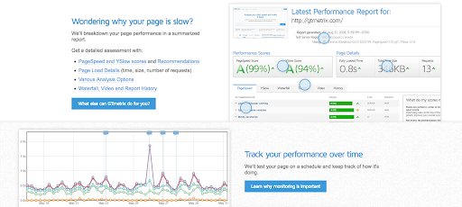 Free resources GTmetrix