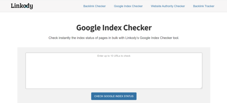 Linkody's Google Index Checker free resources