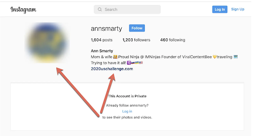 Safeguard your personal identity over the social media while growing a digital business- making your account private still keeps some parts of your profile visible
