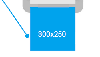300 x 250 ad unit