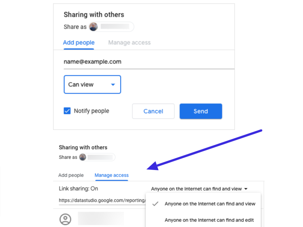 Seamless access and conrtol to website data